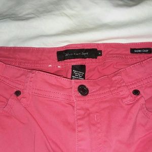 Calvin KLEIN skinny crop jeans